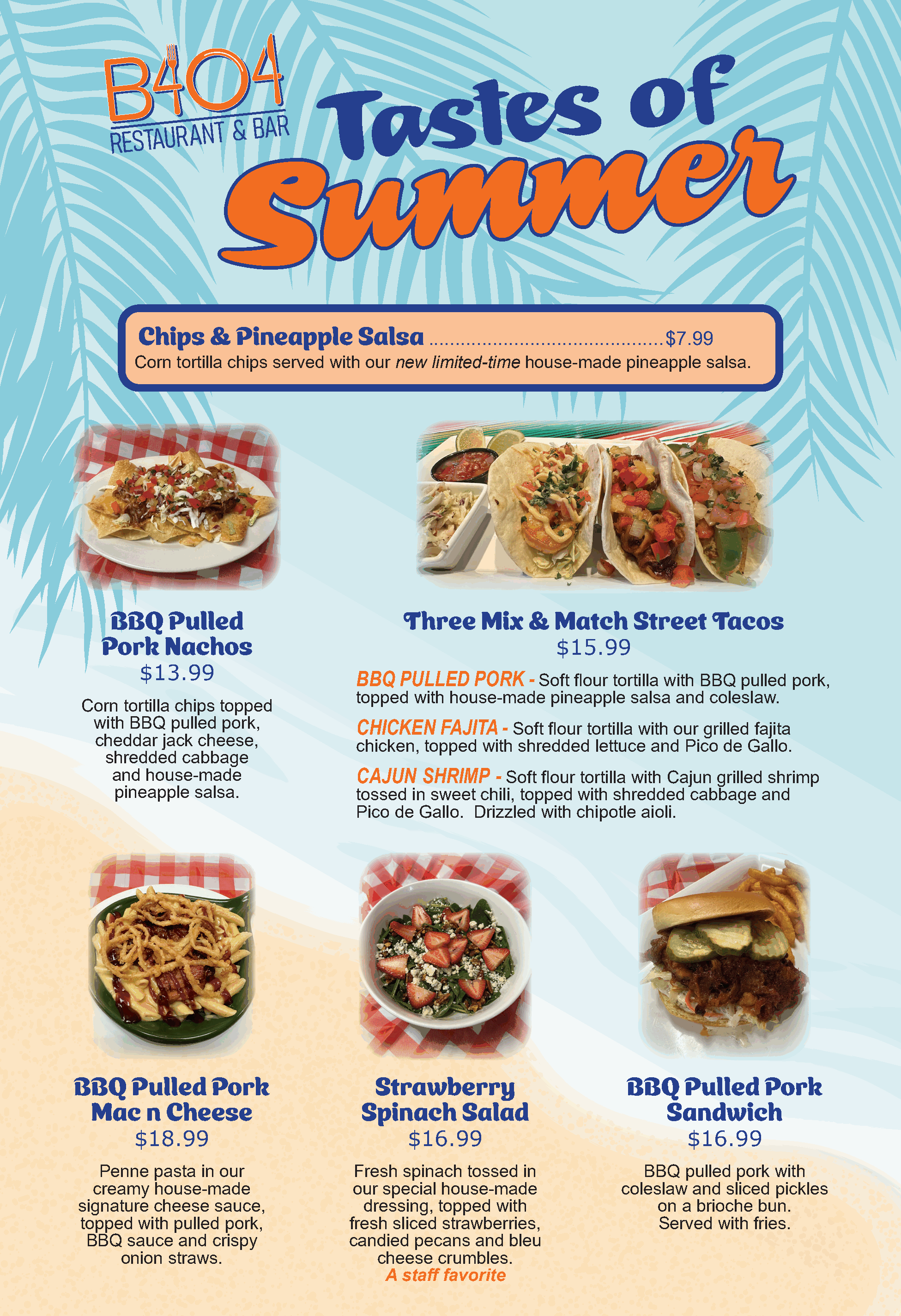 Summer LTO Menu Page 1